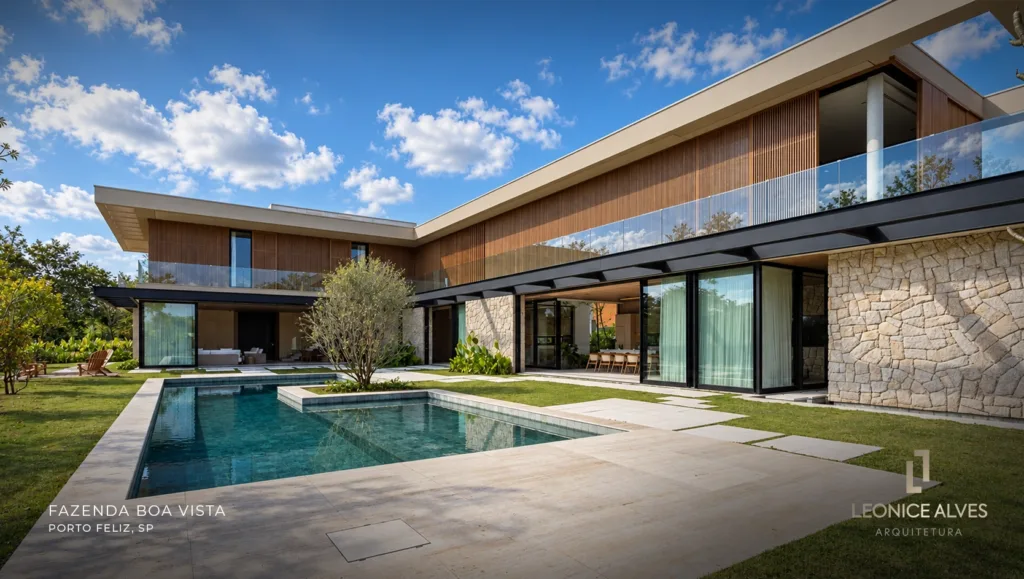Fazenda Boa Vista Arquitetos - Escritório de Alphaville: Leonice Alves.